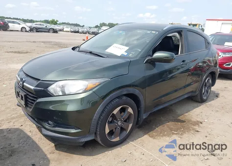 2018 Honda Hr-V Ex-L из США, поврежденный, VIN 3CZRU5H78JM701453